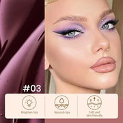 2 Pcs Matte Liquid Lip Stain Peel Off Lip Liner, Long Lasting Lip Tattoo, Waterproof & Transfer-Proof Lip Liner Peel Off L...
