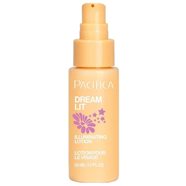 Pacifica Dreamlit Illuminating Facial Lotion – Vitamin C & Niacinamide Brightening Moisturizer for Radiant Glow - Natural ...