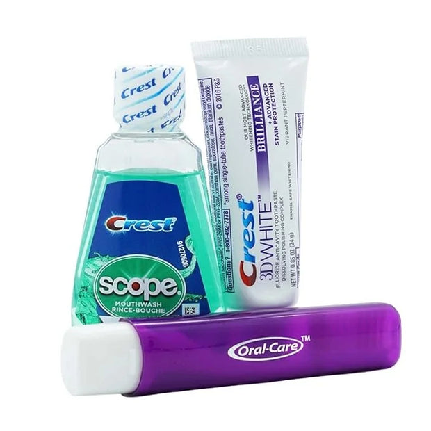 10 Piece Resealable Men's Travel Kit - Product Image