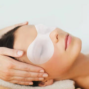 100 Sheets Disposable Non Woven Eye Mask, Cotton Eye Mask Paper, Eye Covers for Facials, Eye Masks for Skincare, Moisture ...