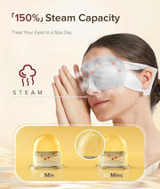 3D Self Heated Eye Mask for Dry Eyes with 100+ Soft Beads,Steam Eye Mask for Sleeping,Relaxation, Disposable, Spa, Travel ...