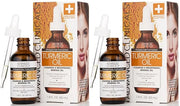 Advanced Clinicals Turmeric Oil Serum For Face | Facial Skin Care Serum With Jojoba + Coconut Oil To Improve Appearance Of...