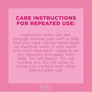 Jergens SOL Self Tanner Applicator Mitt, Flawless, Streak-free Tanning Blender Glove, Sunless Tanning, Reusable Tanning Mi...