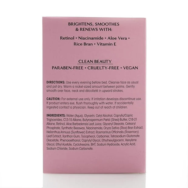 Clinical Results Retinol Wrinkle Rewind Anti Aging Face Lotion Moisturizer For Wrinkles, Age Spots, & Dry Skin - Retinol N...