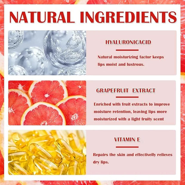 Water Lip Tint Red Grapefruit/Grape,korean Lip Tint Stain Grapefruit/Grape,korean