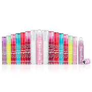 Expressions 16pc Roller-Ball Glitter Lip Gloss Set, 8 Assorted Fruit Flavored Roll On Rollerball Lip Gloss for Kids, Safe,...