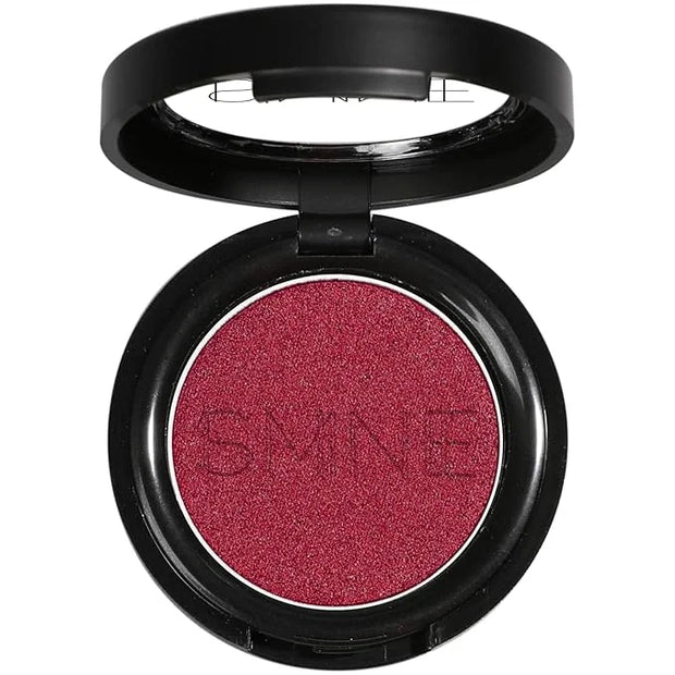 IS'MINE Single Red Shimmer Eyeshadow Powder Palette High Pigment, Longwear, Intense Color Best Red Eyeshadow - Product Image