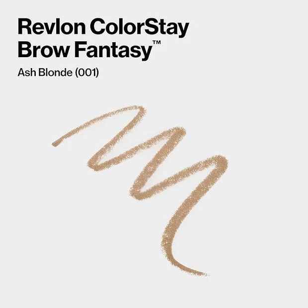 Revlon ColorStay Brow Fantasy, All In One Eyebrow Powder Pencil with Shaping Clear Gel, Gel Infused with Panthenol, Smudge...