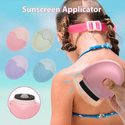 Sunscreen Applicator - Single Blue - BPA-Free Refillable Roll on Sponge Sunscreen, Suncream & Lotion Applicator For Kids, ...