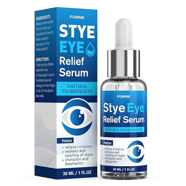 Stye Eye Treatment Serum, Eye Stye Remover for Chalazion, Blepharitis & Stye Removal, Natural Stye Eye Drops, Safe & Fast ...