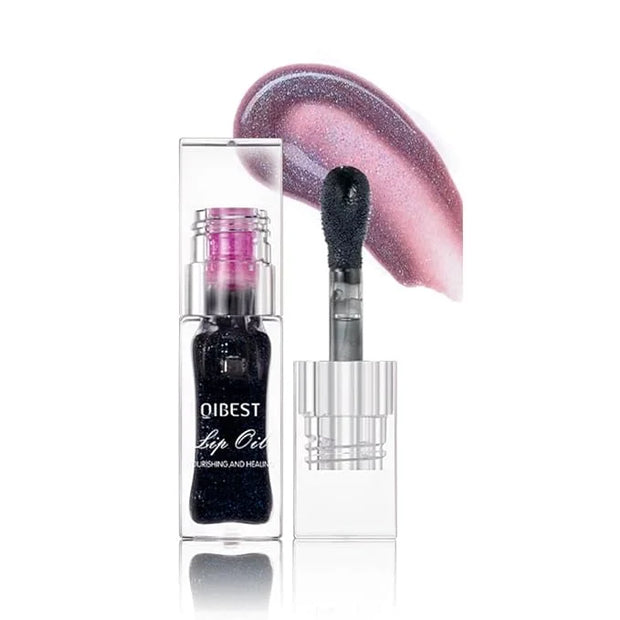 Hydrating Lip Gloss Transparent Lip Care,Magic Color Changing Moisturizing Lip Glow Oil Plumping Glimmer Glow Lipstick, Lo...