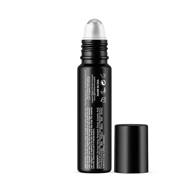 Eye Roller Serum for Men & Men's Collagen Eye Cream | Depuffing Eye Roller Ball for Dark Circles & Puffiness | Collagen & ...