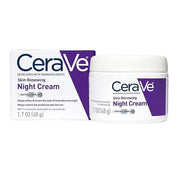 CeraVe Skin Renewing Night Cream, Niacinamide, Peptide Complex, and Hyaluronic Acid Moisturizer for Face, 1.7 Ounce, Packa...