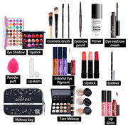 All-in-one Makeup Set Holiday Gift | Full Makeup