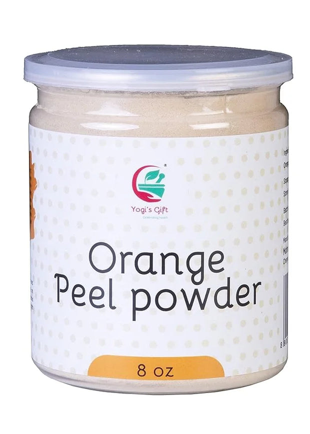 Orange Peel Powder 8 oz (227 grams) | 100% Natural Care For Acne, Tan & Blackheads | Effective DIY Face Mask Ingredient | ...