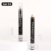 evpct 2Pcs Cream Eyeshadow Sticks Set for Eyes Beige Gold & Bronze Gold Shimmer Eye Crayon Shadow Brightener Stick Pencil ...