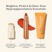 Live Tinted Essentials Glow Up Set: Includes Mini Superhue Serum Stick, Mini Hueguard 3-in-1 Mineral SPF 30, and Full-size...