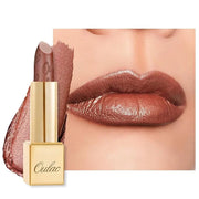 Oulac Glitter Lipstick for Women with Metallic 3D Shine Lightweight Hydrating Formula, High Impact Lip Color, Vegan Beauty...
