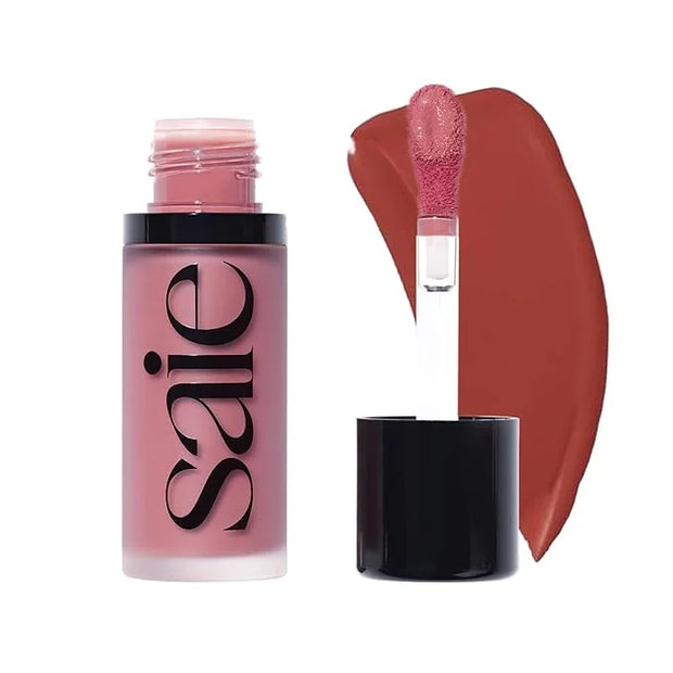 Saie Dew Liquid Blush for Cheeks - Hydrating Cream Blush Stick with a Blendable + Buildable Formula - Skincare Infused Dew...