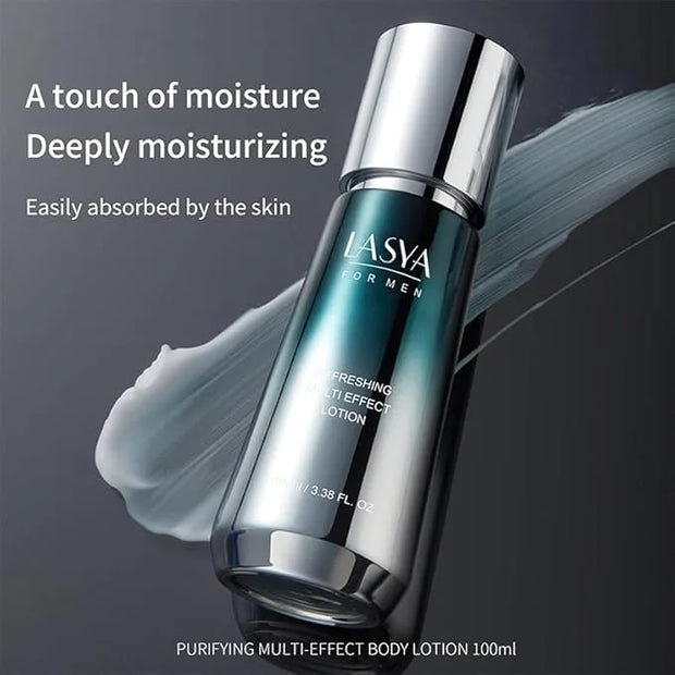 Oil Control Skin Care Set For Men 3-In-1 Skin Care Routine With Cleanser Toner Lotion 3 Step Skin Care Routine - Product I...