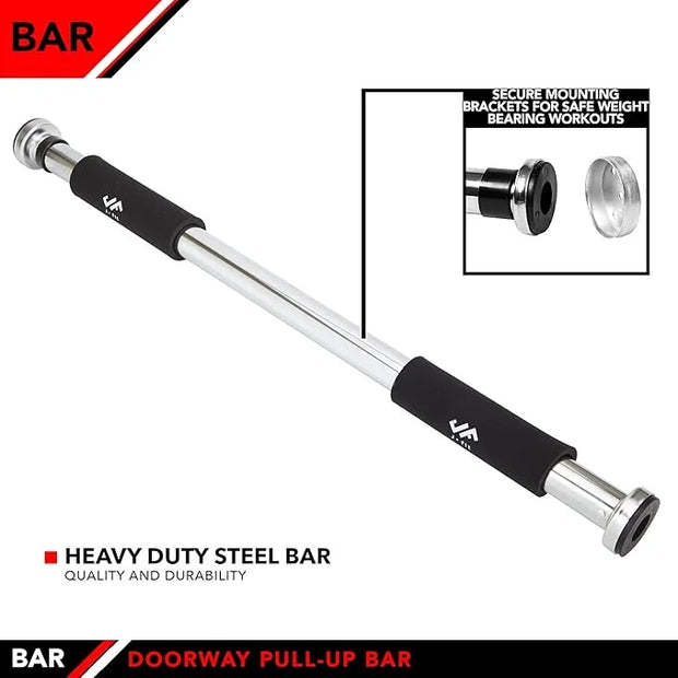 JFIT Deluxe Multi Exercise Doorway Pull-Up Bar 40-Inch - Product Image