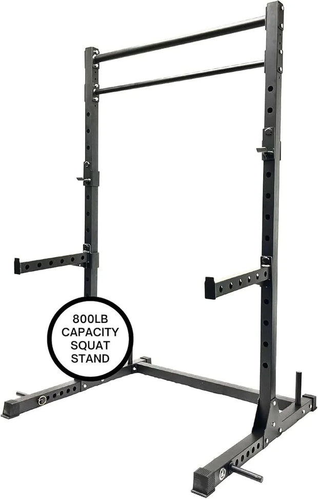 HulkFit Multi-Functional Adjustable Pro Series Squat Stand Squat 2 Pull - Product Image