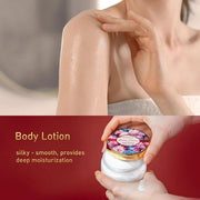 Spa Gift Basket for Women, ROSE & JASMINE Friendship Gifts Women, Tote Bag, Shower Gel, Hand & Body Cream, Hitrees Bath Gi...