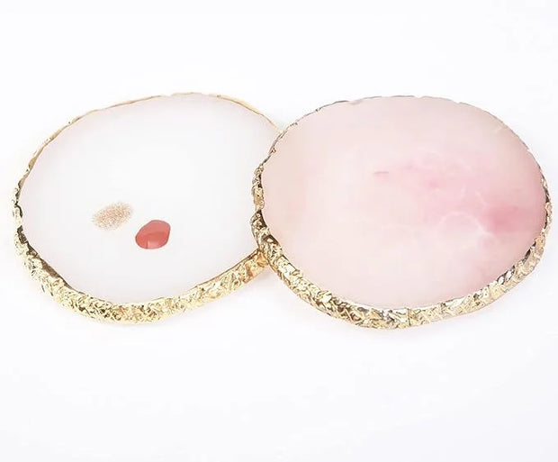 2Pack Resin Nail Art Palette,Nail Art Color Mixing