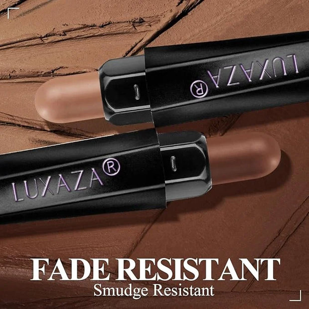Neutral eyeshadow stick makeup set,