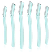 Lasnten 6Pcs Dermaplane Razor Eyebrow Facial Razor for Women Men Single Blade Multipurpose Eyebrow Trimmer Skin Hair Remov...