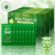 200 Pack Bulk Aloe Vera Gel, 99% Pure Aloe Vera Gel for Face, Hair, Sunburn Relief, Moisturizing Aloe Gel for After Sun Sk...