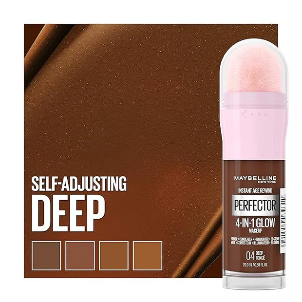 Maybelline New York Instant Age Rewind Instant Perfector 4-In-1 Glow Makeup, Deep - Product Image