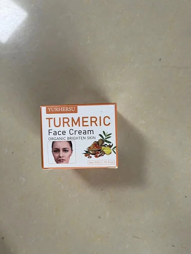 Turmeric Face Cream for Face - Natural Turmeric Moisturizer Cream for Soothing & Hydrating - Vitamin C Turmeric Anti Aging...