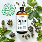 Castor Oil Organic Cold Pressed Unrefined