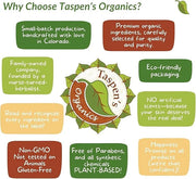 Taspen's Organics Hydrating Eye Cream with Super Fruits- for Dark Circles, Puffiness & Fine Lines - Brightening & Firming ...