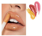 MAEPEOR Shimmer Glossy Lipgloss Set 8PCS Non-Sticky Moisturizing Glossy
