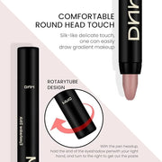 Kaely 2Pcs Cream Eye Shadow Sticks for Older Women, Stone Matte & Putty Matte Natural Eyeshadow Pencil Pens Waterproof, so...