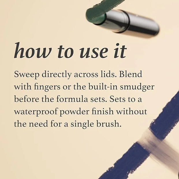 Julep Eyeshadow 101 Cream-to-Powder Waterproof Shadow Stick – Lilac Matte – Long-Lasting, Crease-Proof, Light Lavender Mat...