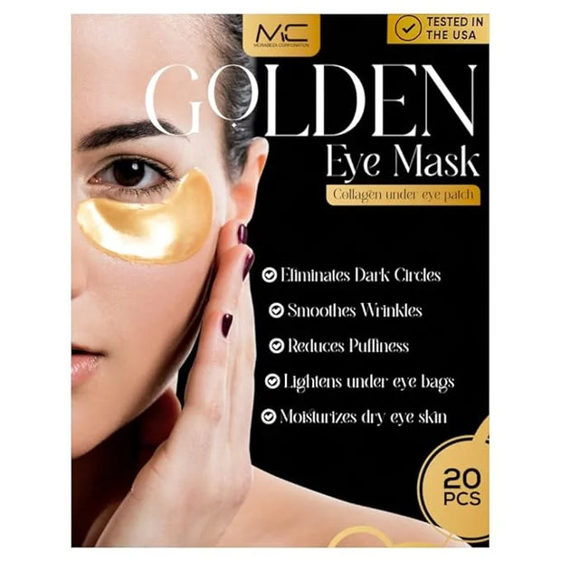 MC UNDER EYE PATCH(20PCS),MC GOLDEN EYE MASK,UNDER EYE CARE,FACIAL CARE,UNDER EYE COLLAGEN PATCH,COLLAGEN GEL PADS FOR MEN...
