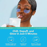 Patchology Iced Cooling Under Eye Mask Patches with Peptides, Cloudberry Oil and Bakuchiol. Cool eye gels to firm skin and...