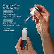SKINN Caffeine Eye Cream for Dark Circles & Puffiness, 30 Day Eye Boot Camp - Under Eye Serum Brightens, Moisturizes, & Sm...