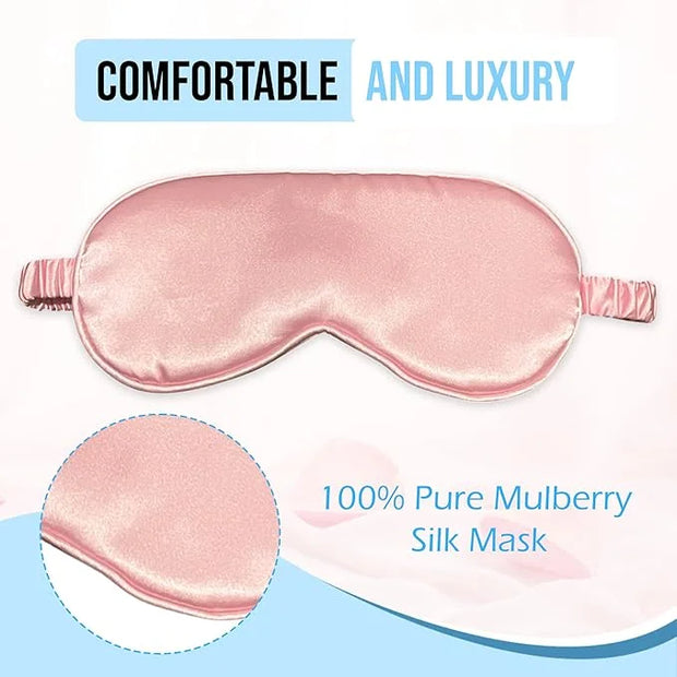 Le Luxe Sleep Mask (Luxury Silk Sleep Mask, Silky Smooth Comfort - Eye Cover - Eye Mask - Anti Aging - Skin Care - Ultra S...