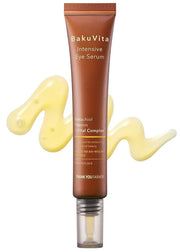 THANKYOU FARMER BakuVita Intensive Eye Serum - Retinol Alternative Bakuchiol, Vitamin C Eye Cream, Vitamin E, Korean Eye C...