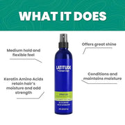 GREAT CLIPS LATITUDE Spray Gel | Hair Gel for Men | Medium Hold + Medium Shine | 8oz - Product Image