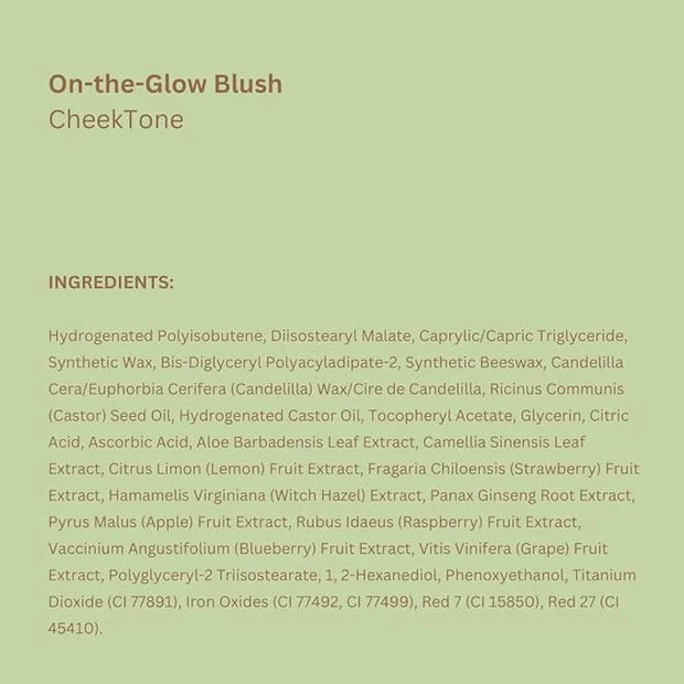 Pixi On-the-Glow Blush - CheekTone, pH Reactive Hydrating Tinted Moisture Blush Stick with Ginseng, Aloe Vera & Fruit Extr...