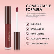 Hydrating Lip Glow Oil, Plumping Lip Oil, Tinted Lip Plumper Gloss,Younger-Looking Lips | Nourishing Long Lasting Non-Stic...