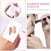 Makeup Mixing Palette Stainless Steel Foundation Palette