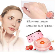 Bee Lip Balm Honey Pot, Strawberry