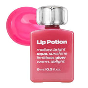Lip Potion Aqua Glow No.7 Pink Soda | Hydrating, Non-Sticky Gloss with Sheer Radiance | 0.3 Oz - Product Image