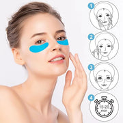 Joez Wonderful Under Eye Patches 2 Pairs, Silicone Reusable Eye Patches, Under Eye Mask for Skin Care Effect to Reduce Wri...